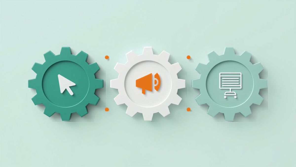 Ba yếu tố cấu thành điểm chất lượng Google Ads gồm tỷ lệ nhấp, mức liên quan và trang đích