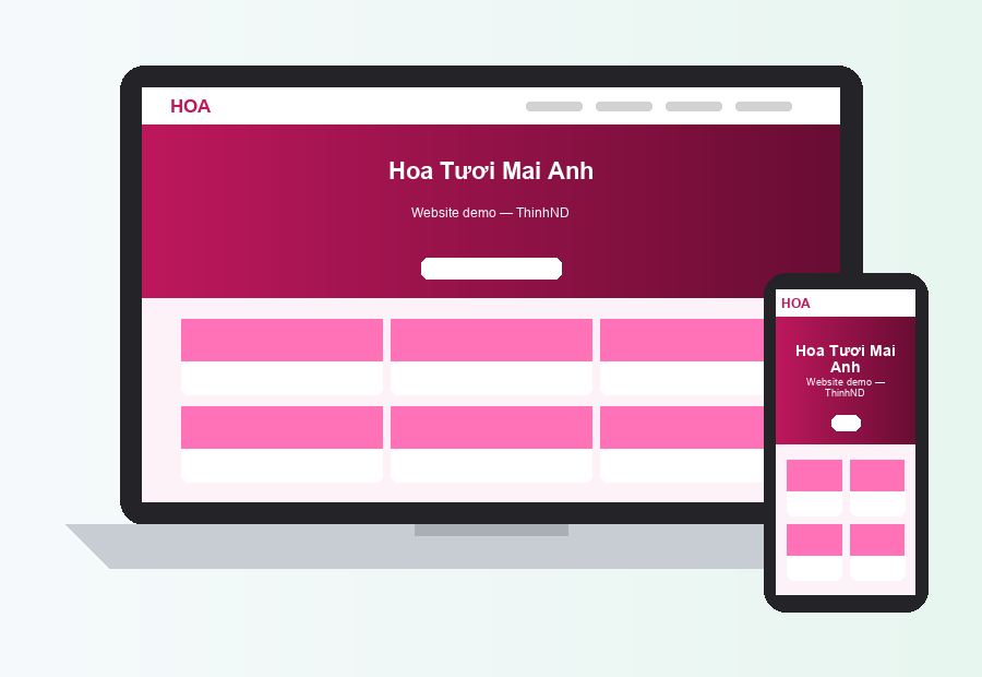 Website Hoa Tươi Mai Anh