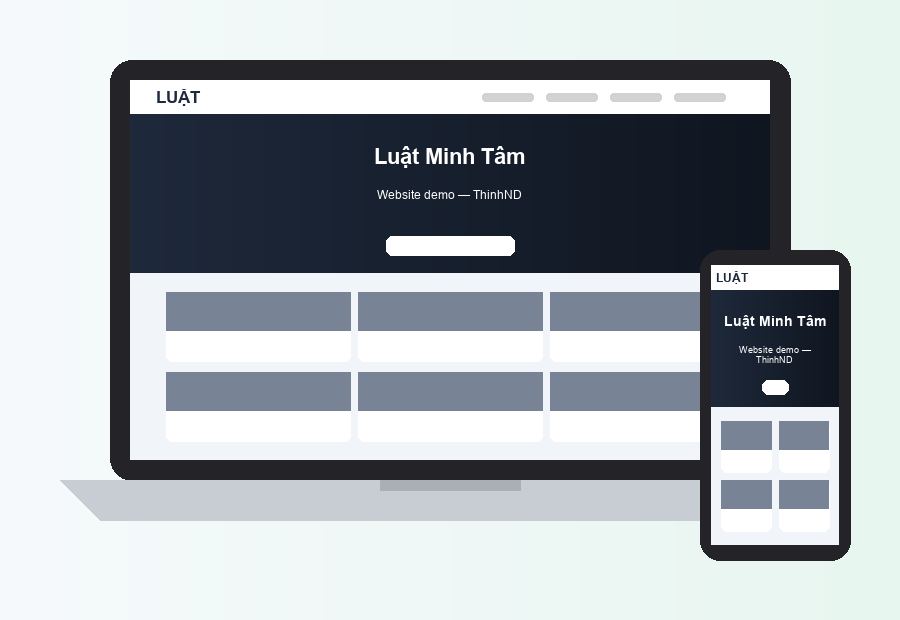 Website Luật Minh Tâm
