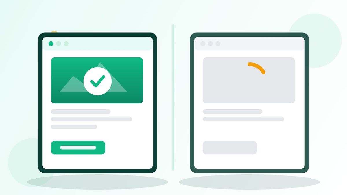 So sánh website bán xe tải nhanh và website tải chậm trên điện thoại