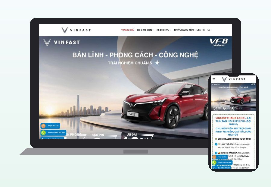 Website vinfasthanoi-3s.com.vn do ThinhND thiết kế