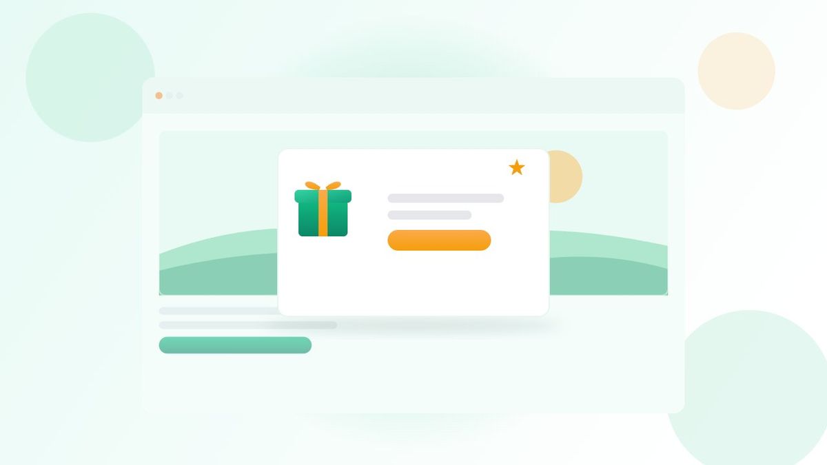 Pop-up khuyến mãi xuất hiện đúng lúc trên website