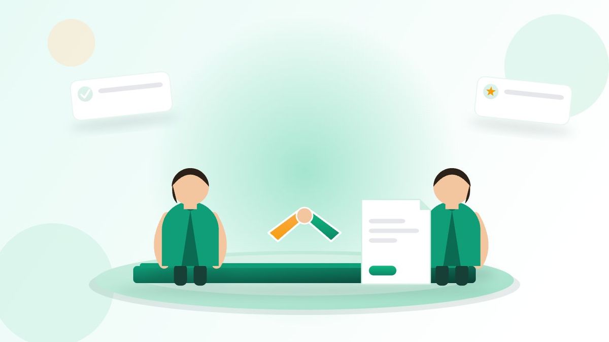 Hai người bắt tay sau khi ký hợp đồng thiết kế website trọn gói