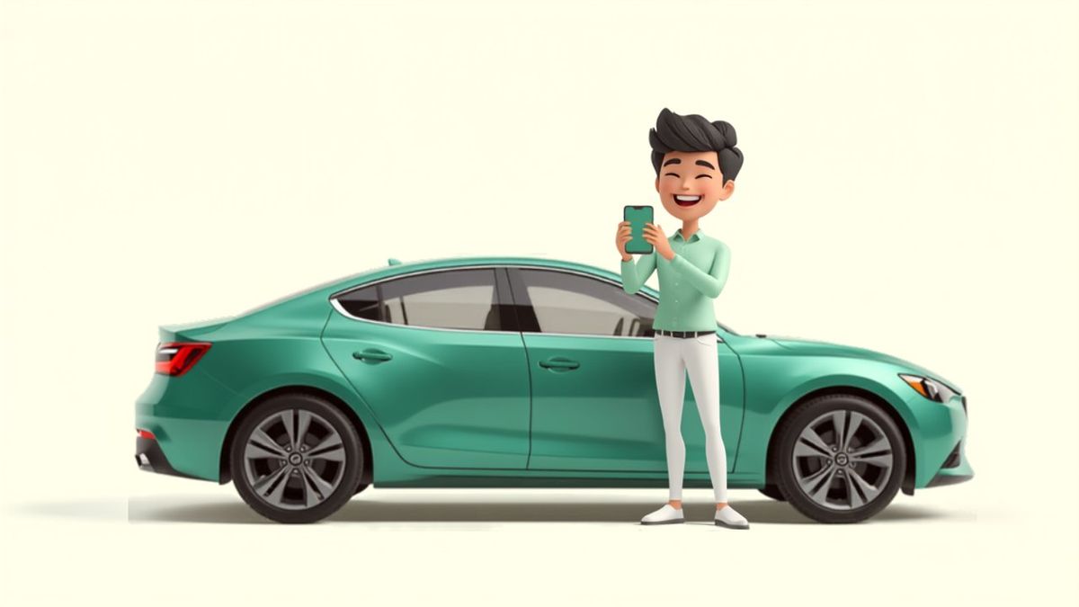 Khách hàng cũ quay video cảm nhận sau khi nhận xe mới