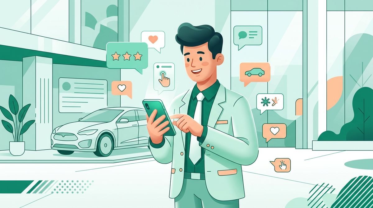 Sale ô tô tương tác với khách trong nhóm Facebook mua bán xe
