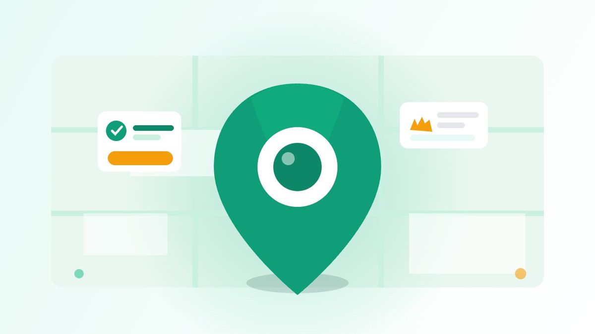 Ghim bản đồ nổi bật minh họa hồ sơ doanh nghiệp xuất hiện trên Google Maps