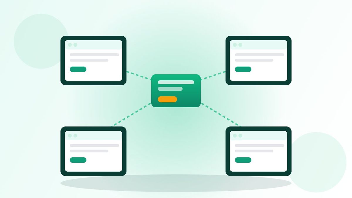 Một khối nội dung được dùng lặp lại trên nhiều trang website