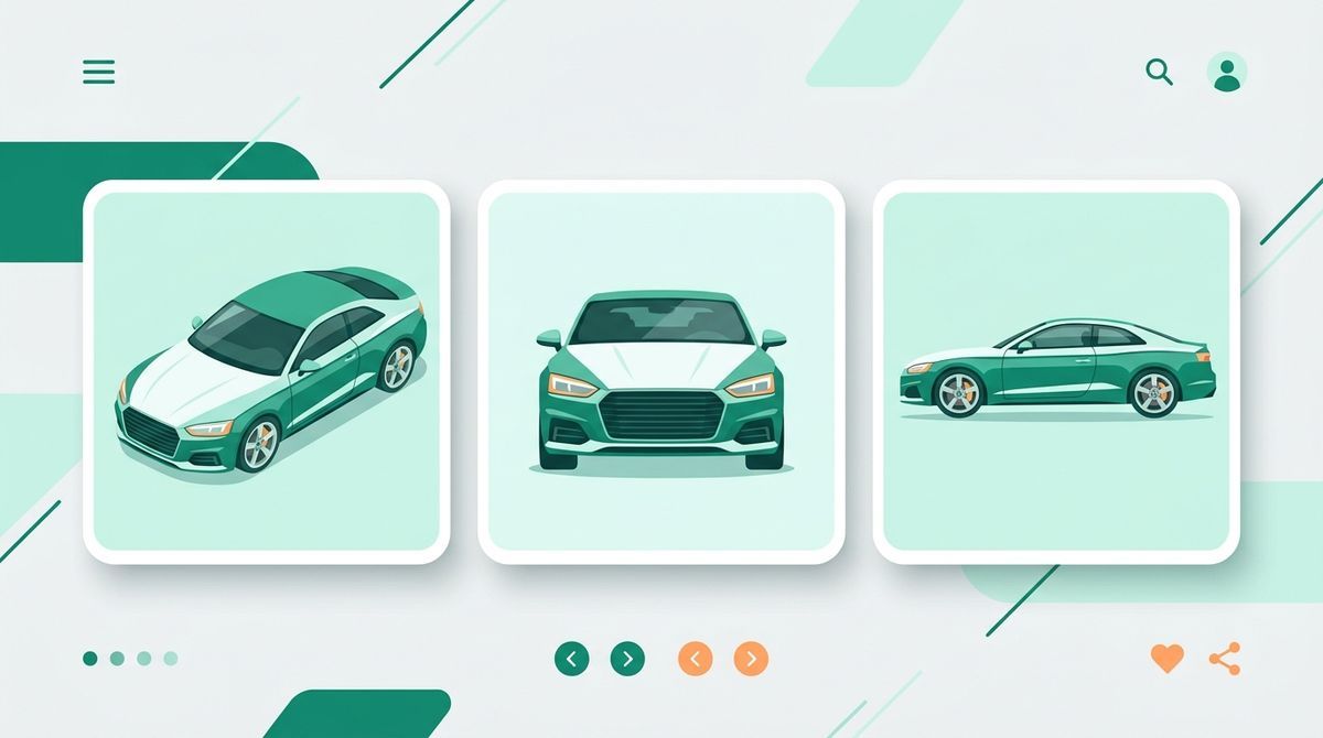 Ảnh xe ô tô chất lượng cao trên website minh họa