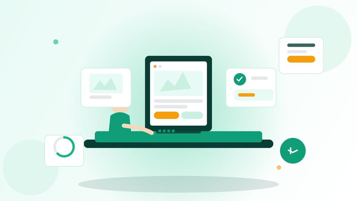 Chủ doanh nghiệp tự chỉnh sửa nội dung website trên máy tính